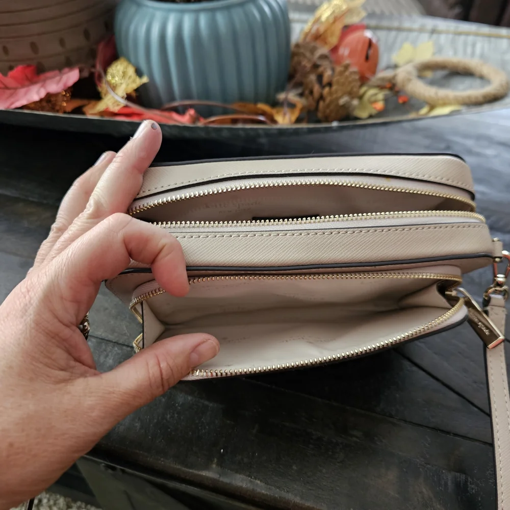 kate spade cream crossbody bag